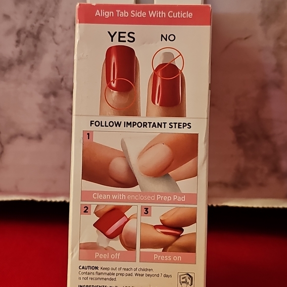 KISS imPRESS💅Medium Length Press-On Nails Manicure ‘Evergreen’, 30 Count - Picture 2 of 4